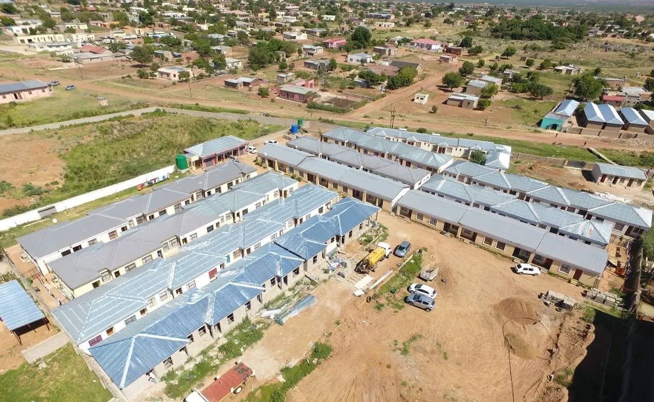 Aerial view of the full Eribuweni Gardens residence in Ga-Motholo